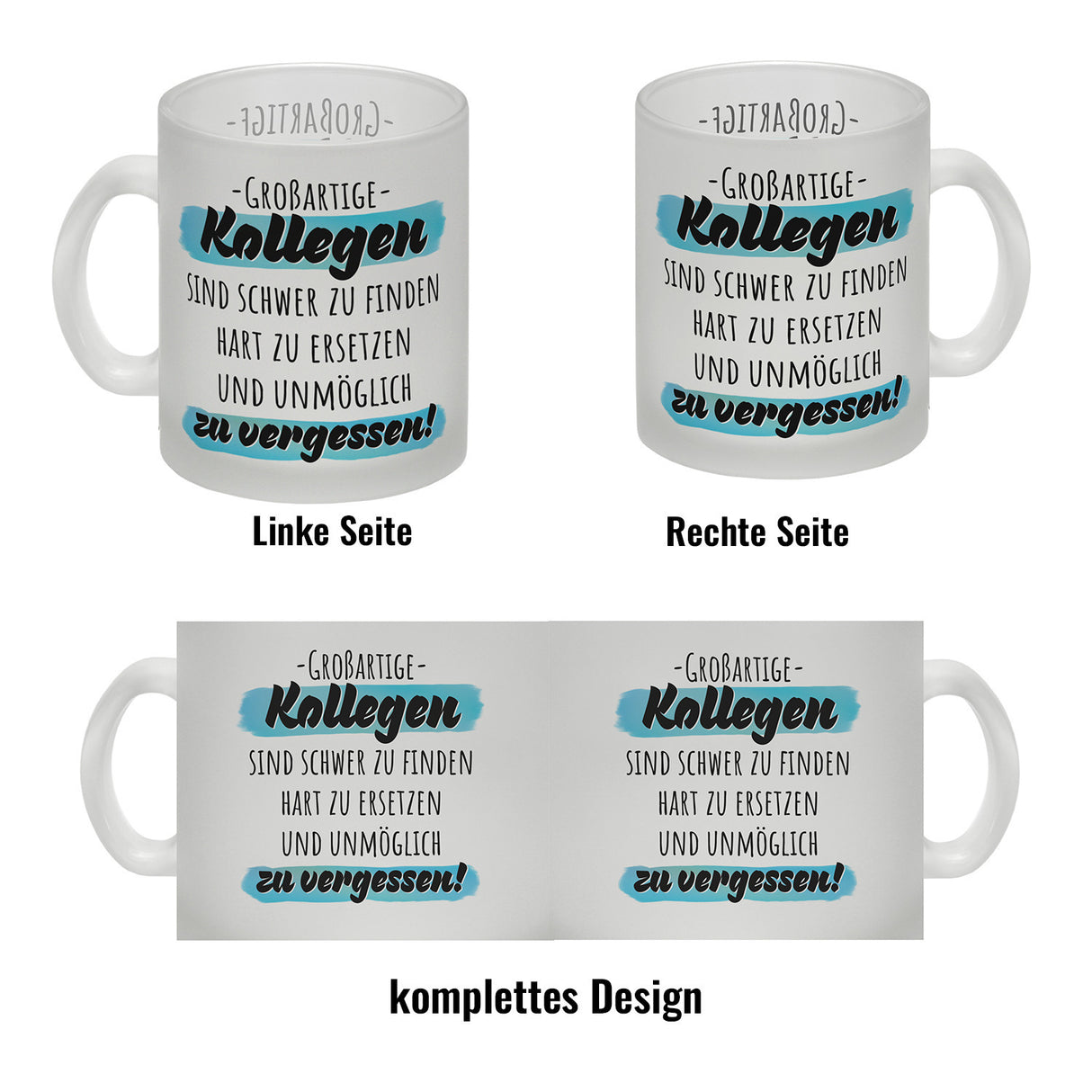 Großartige Kollegen sind schwer zu finden Kaffeebecher