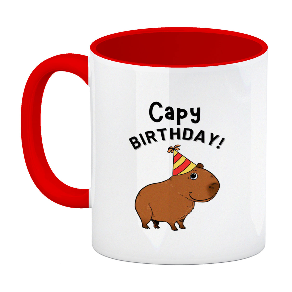Capy Birthday Kaffeebecher mit niedlichem Capybara