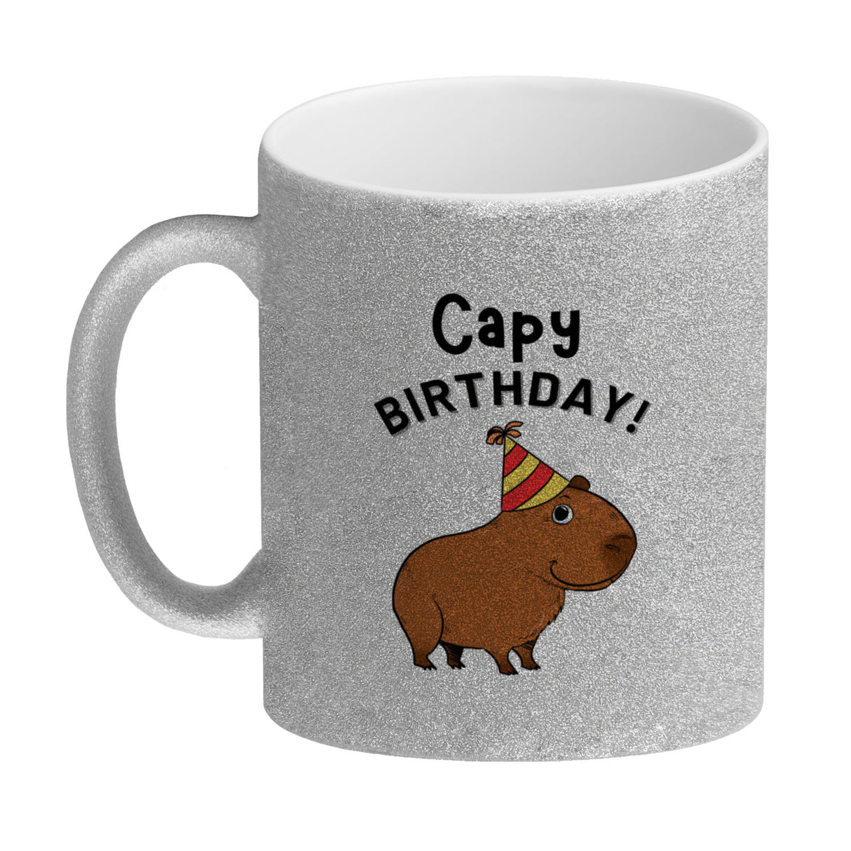 Capy Birthday Kaffeebecher mit niedlichem Capybara