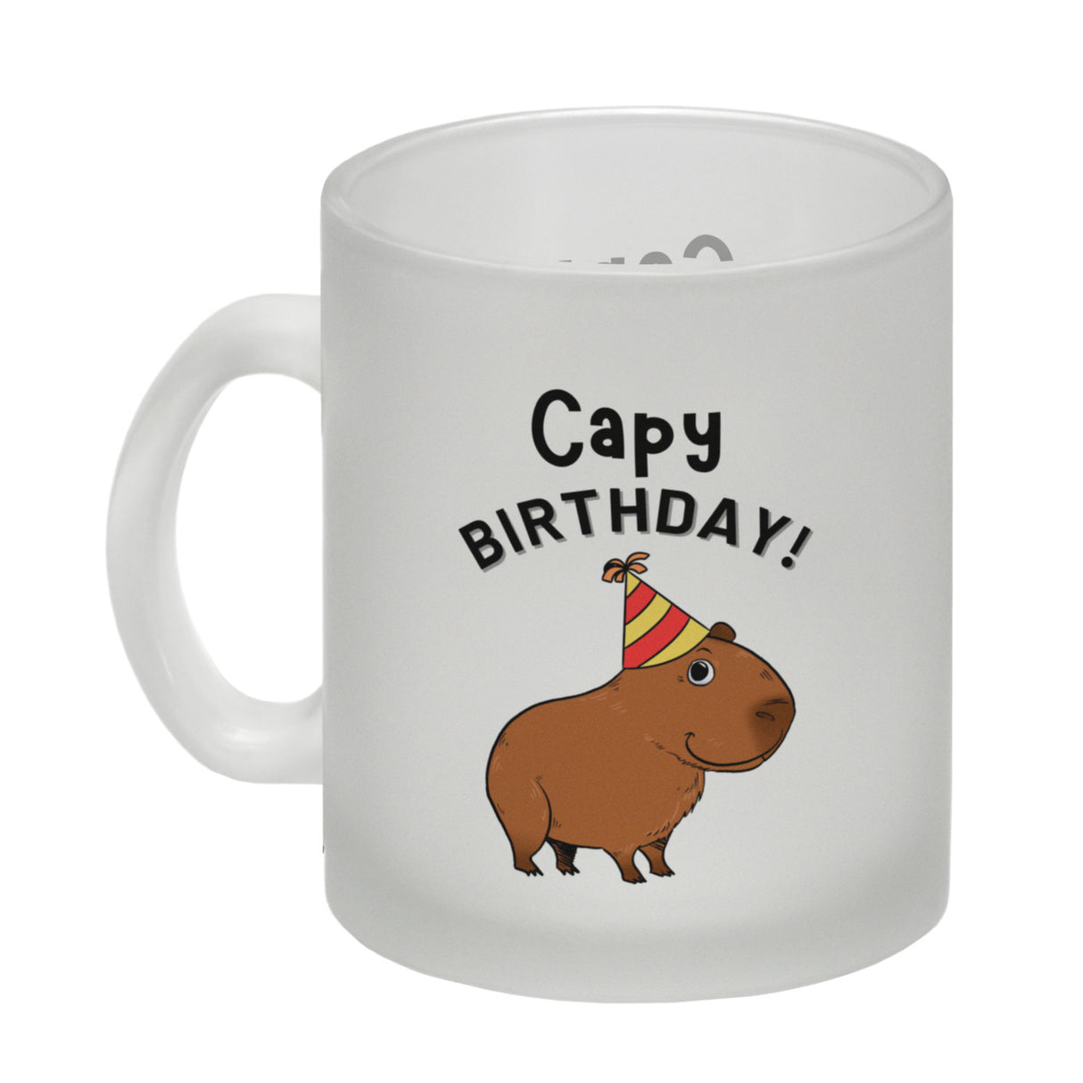 Capy Birthday Kaffeebecher mit niedlichem Capybara