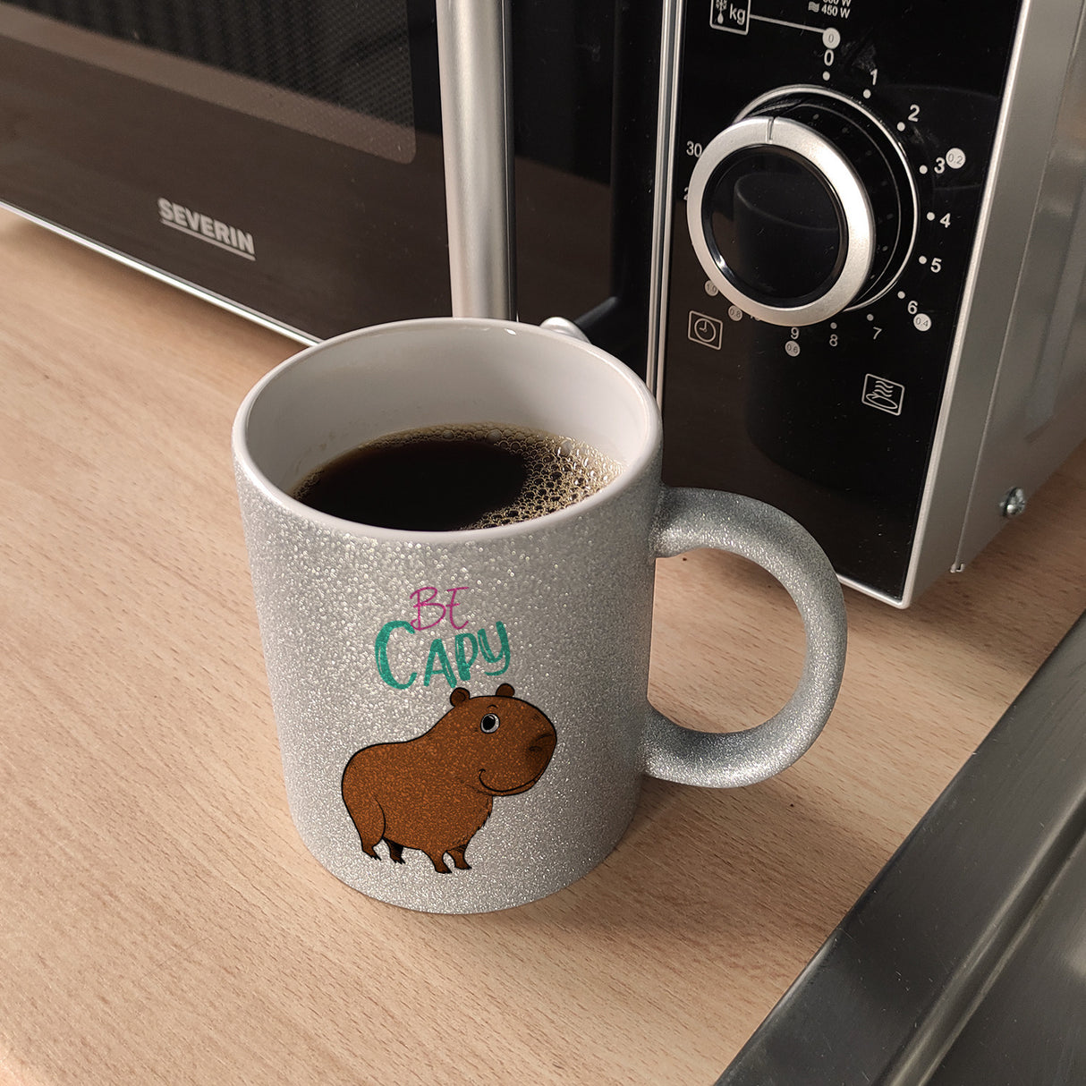 Be Capy Kaffeebecher mit niedlichen Capybara Motiv