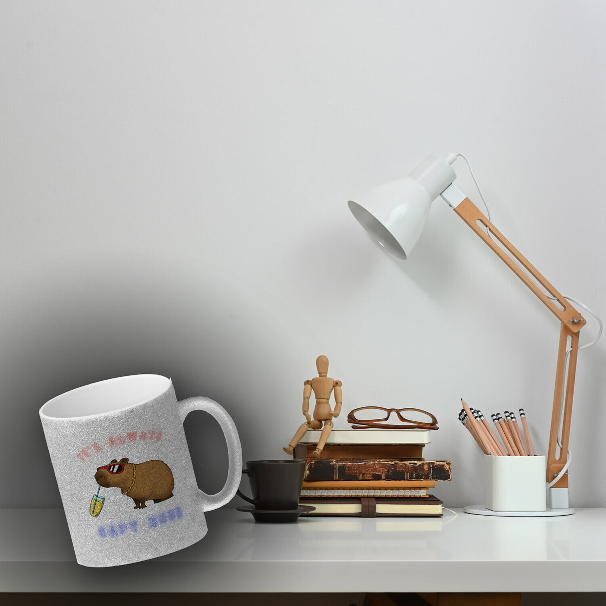 It´s always capy hour Kaffeebecher mit coolem Capybara Motiv