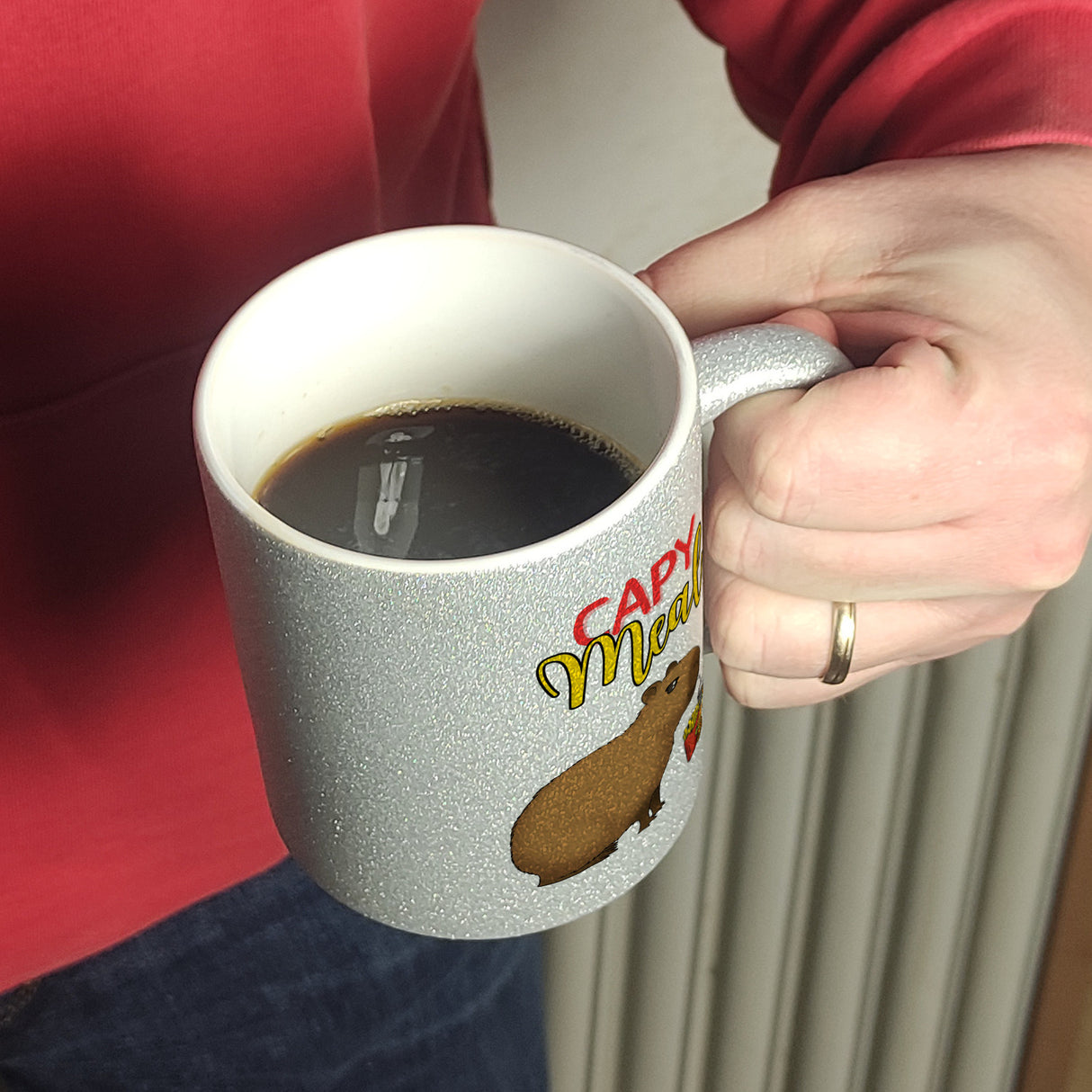 Capy Meal Fast Food Kaffeebecher mit niedlichem Capybara