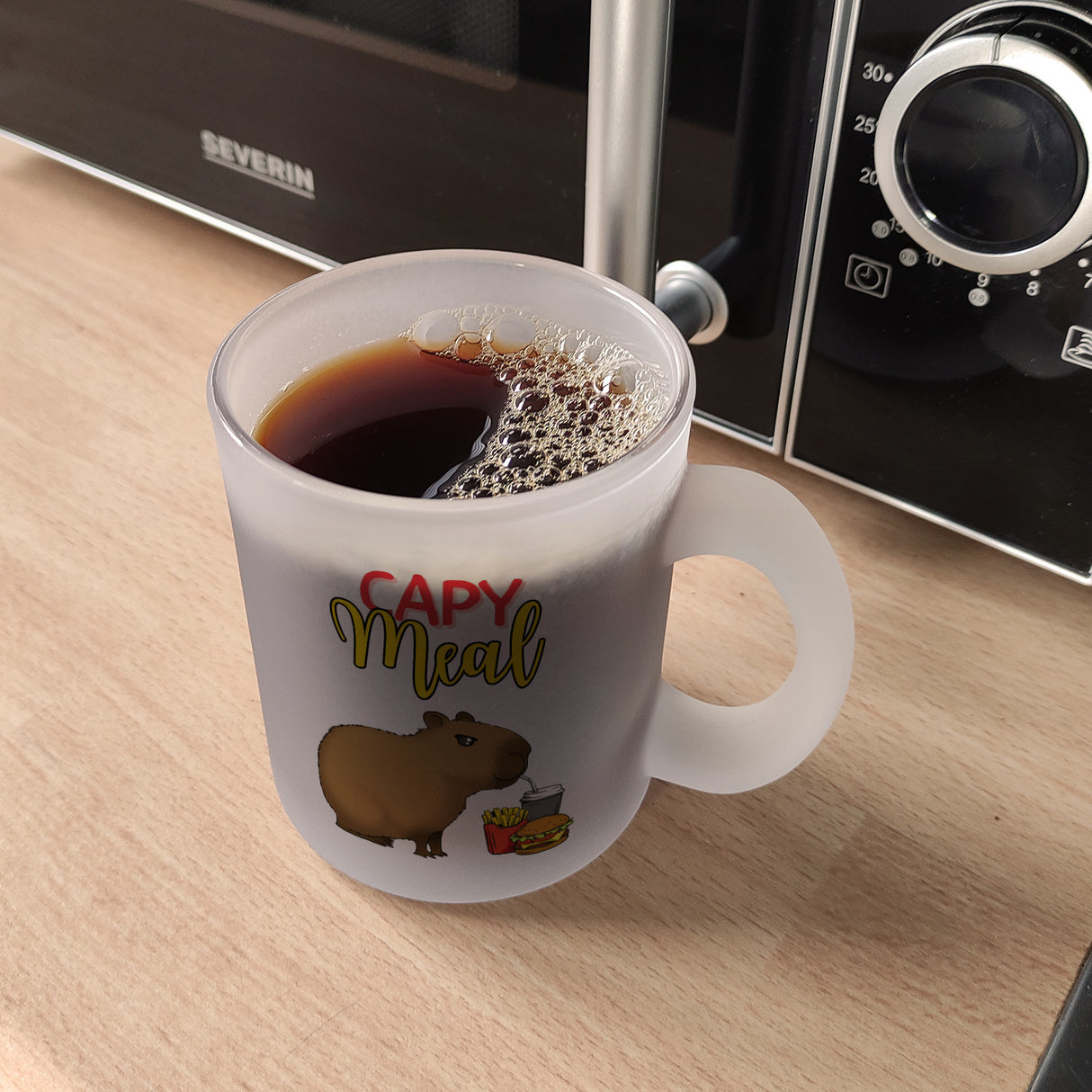 Capy Meal Fast Food Kaffeebecher mit niedlichem Capybara