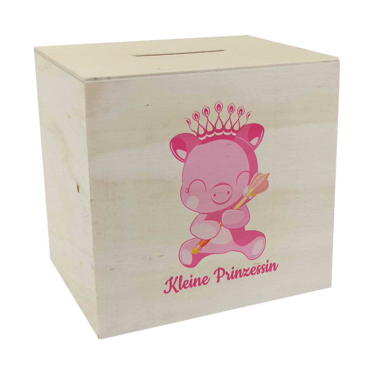 Kleine Prinzessin Spardose mit niedlichem Schweinchen