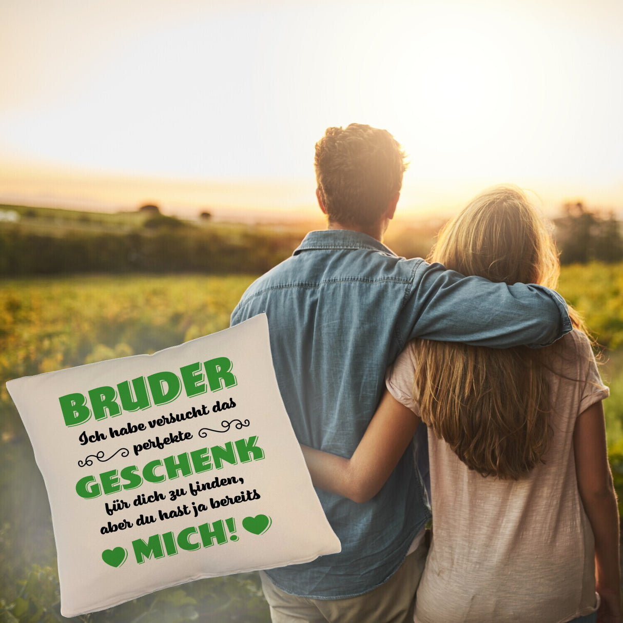 Kissen mit Spruch Mama ich habe versucht das beste Geschenk zu finden