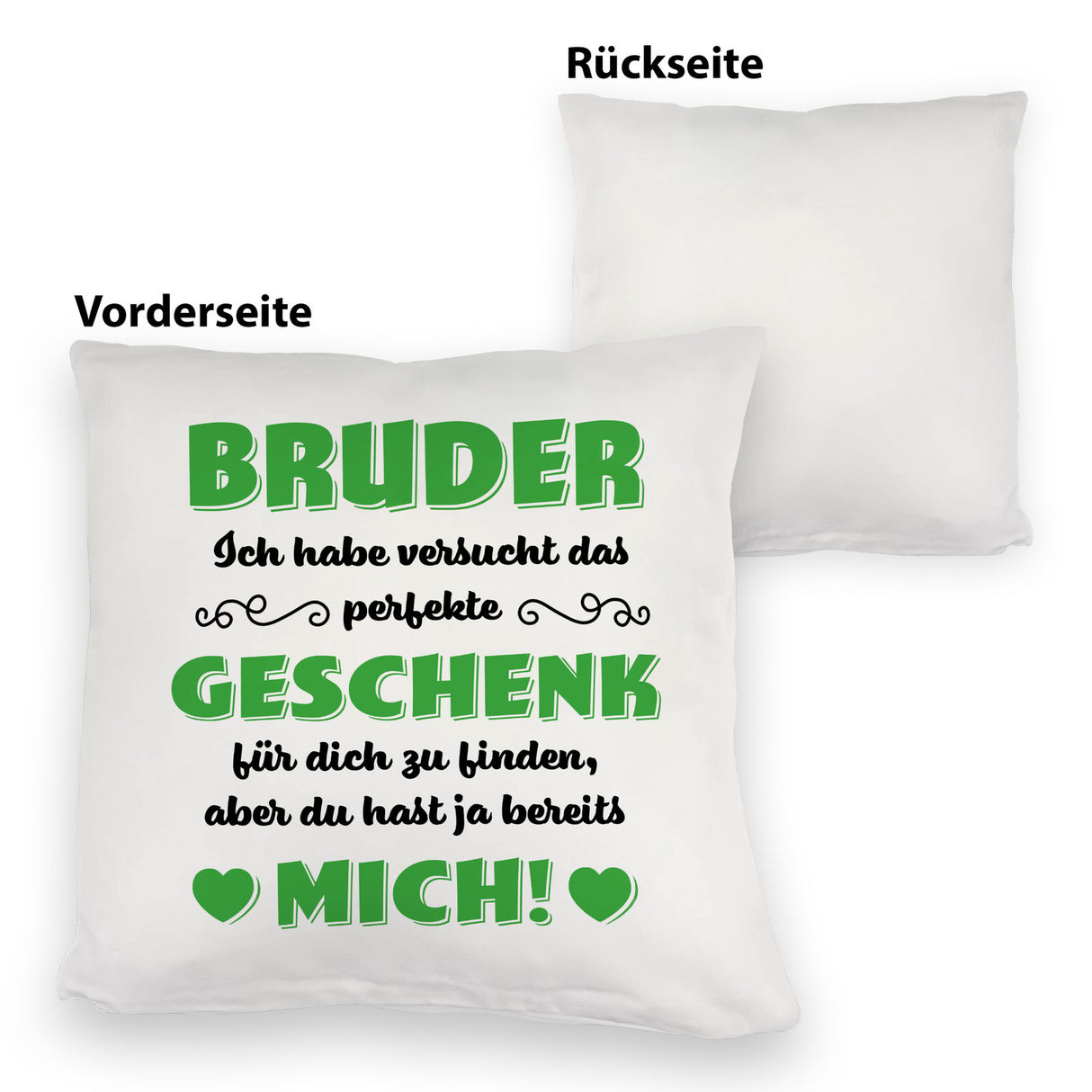 Kissen mit Spruch Mama ich habe versucht das beste Geschenk zu finden