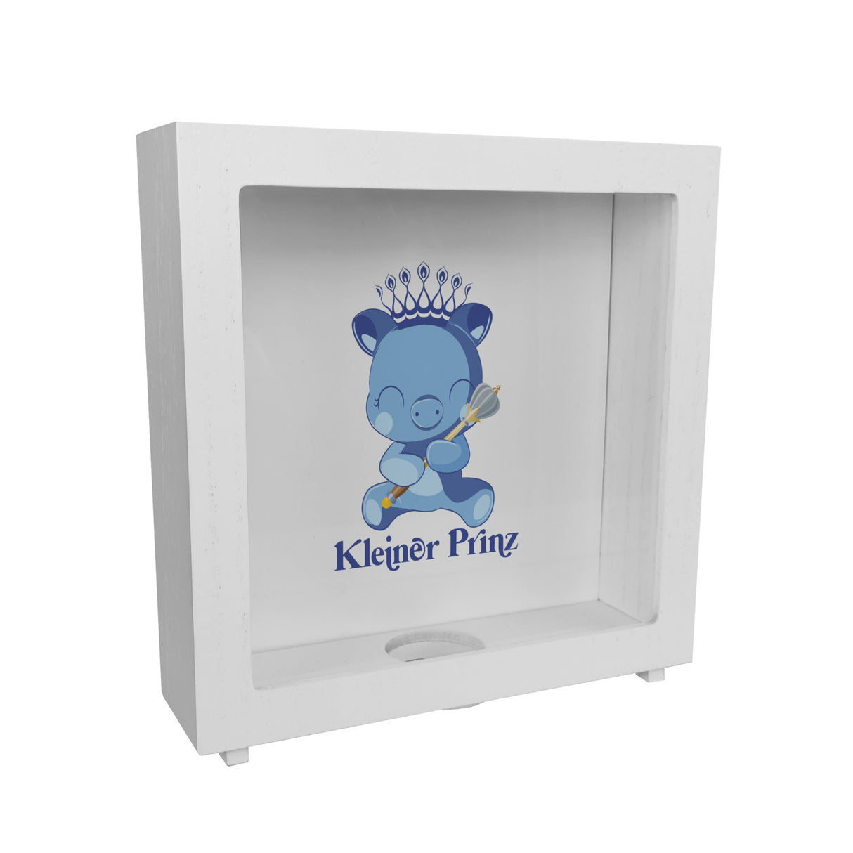 Kleiner Prinz Spardose mit niedlichem Schweinchen