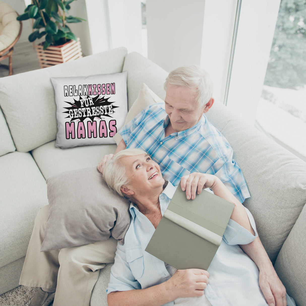 Relax Kissen für gestresste Mamas zum Muttertag