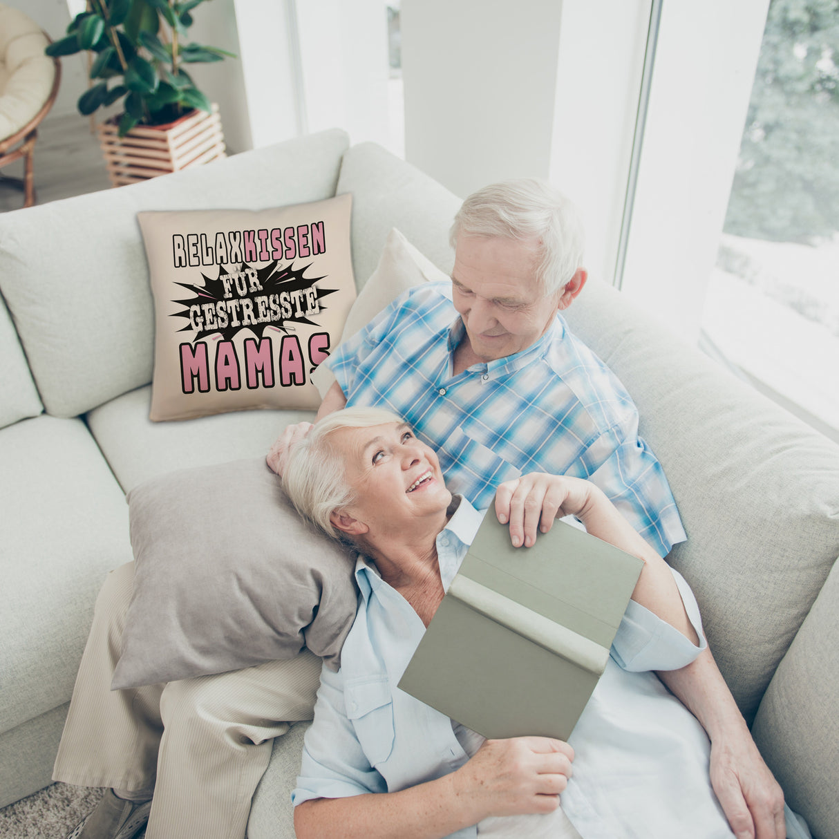Relax Kissen für gestresste Mamas zum Muttertag