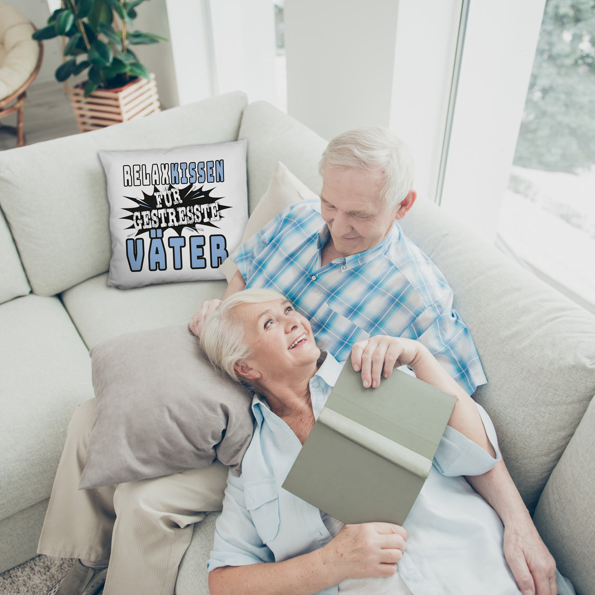 Relax Kissen für gestresste Väter zum Vatertag