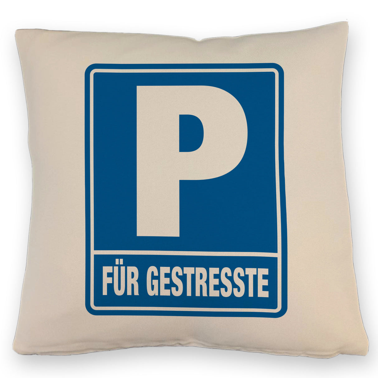 Parkplatz für Gestresste Kissen