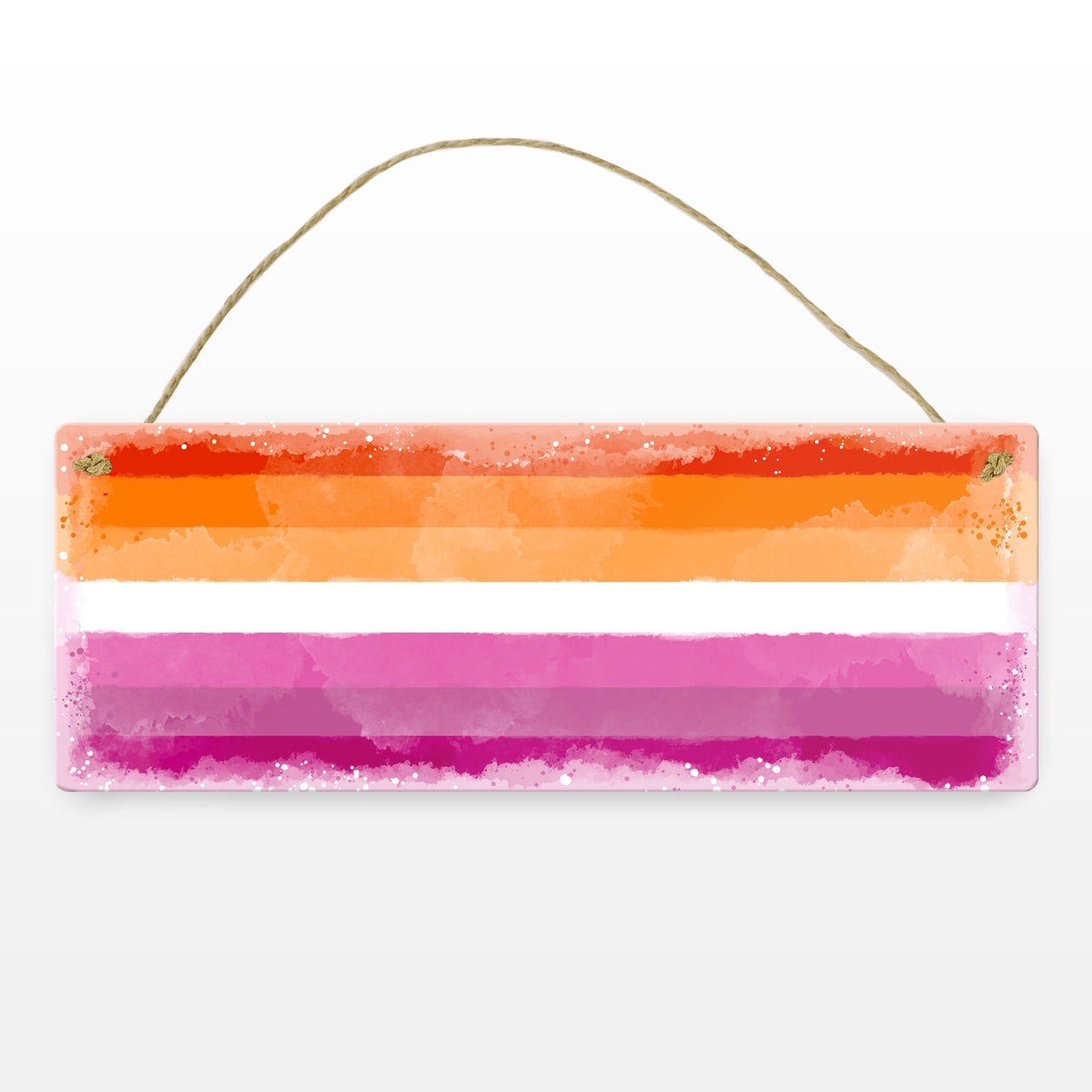 Pride-Flagge Rainbow Metallschild
