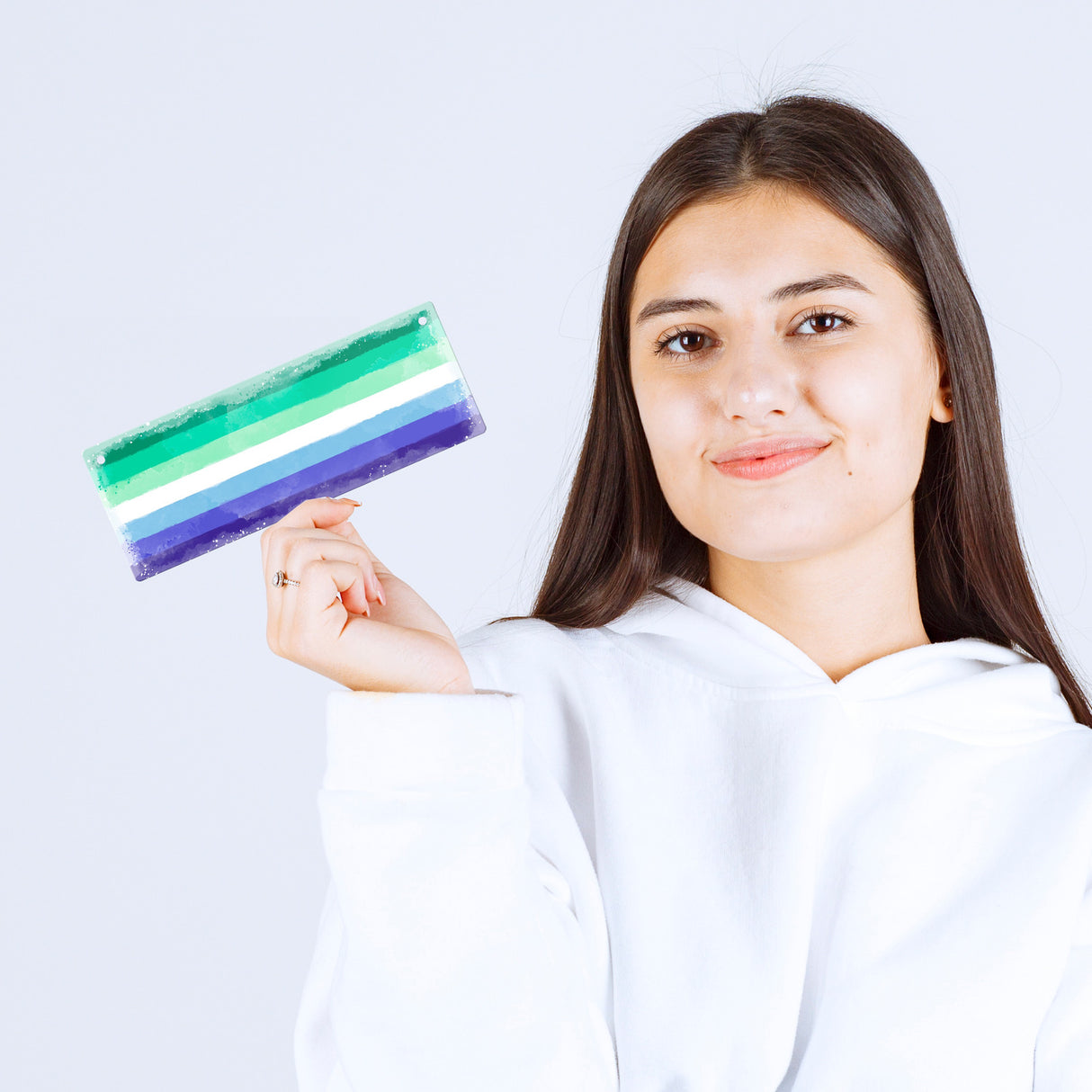 Pride-Flagge Rainbow Metallschild