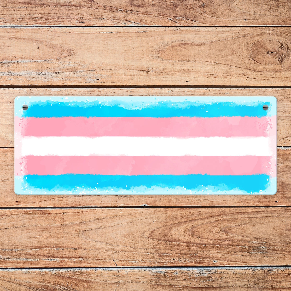 Pride-Flagge Rainbow Metallschild