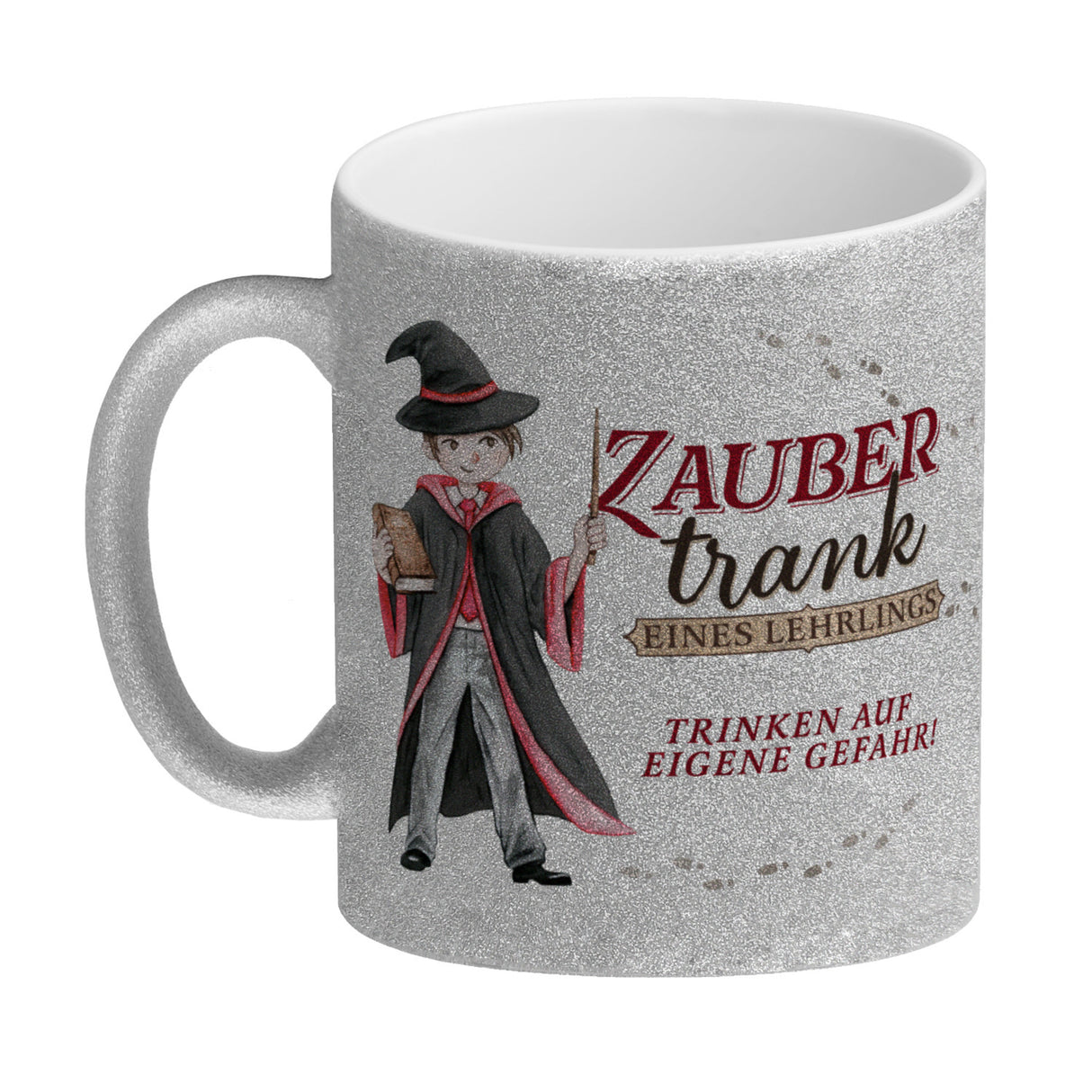 Zaubertrank Kaffeebecher mit Zauberschüler