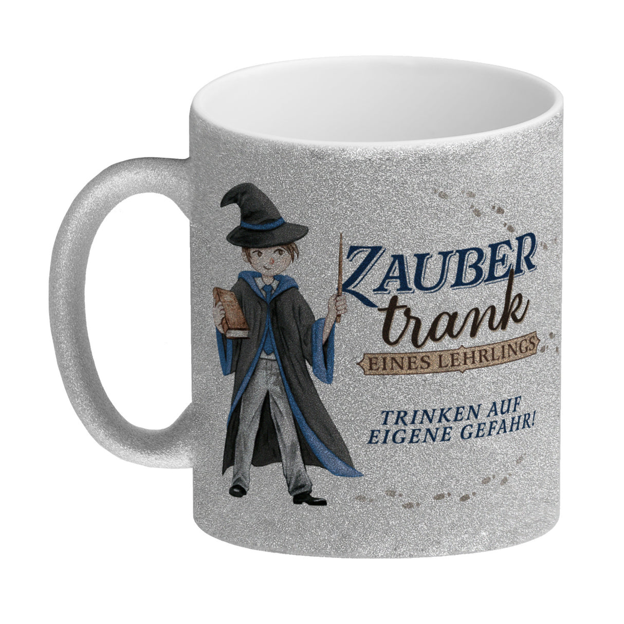 Zaubertrank Kaffeebecher mit Zauberschüler