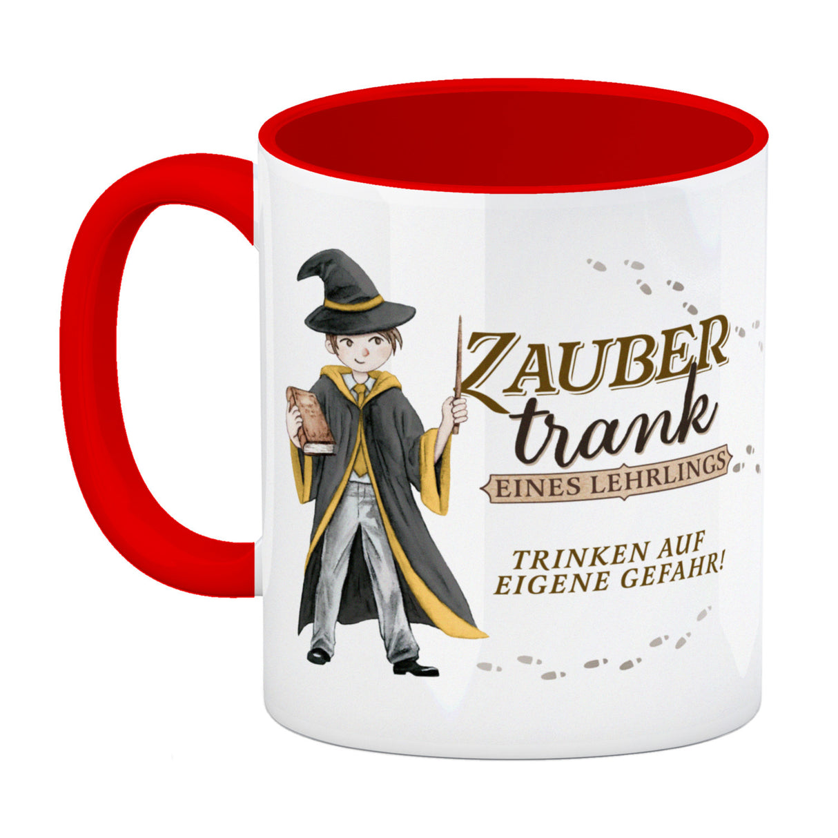 Zaubertrank Kaffeebecher mit Zauberschüler