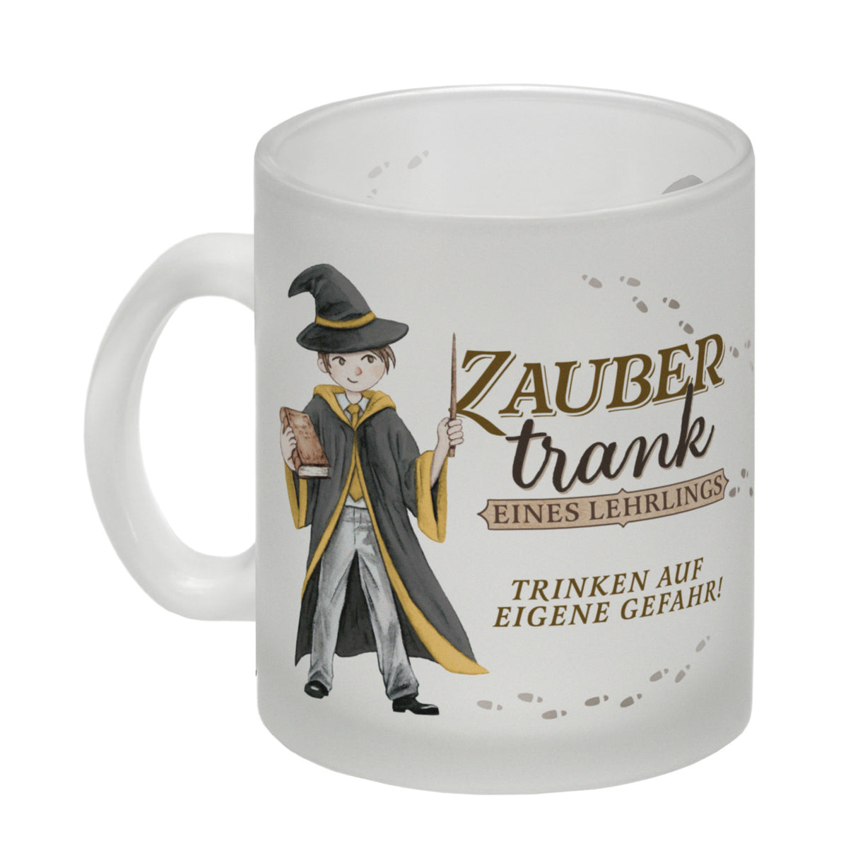 Zaubertrank Kaffeebecher mit Zauberschüler