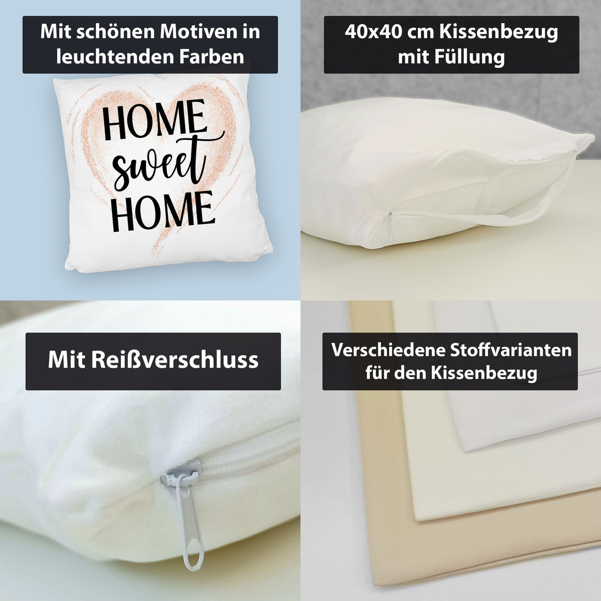 Home Sweet Home Kissen