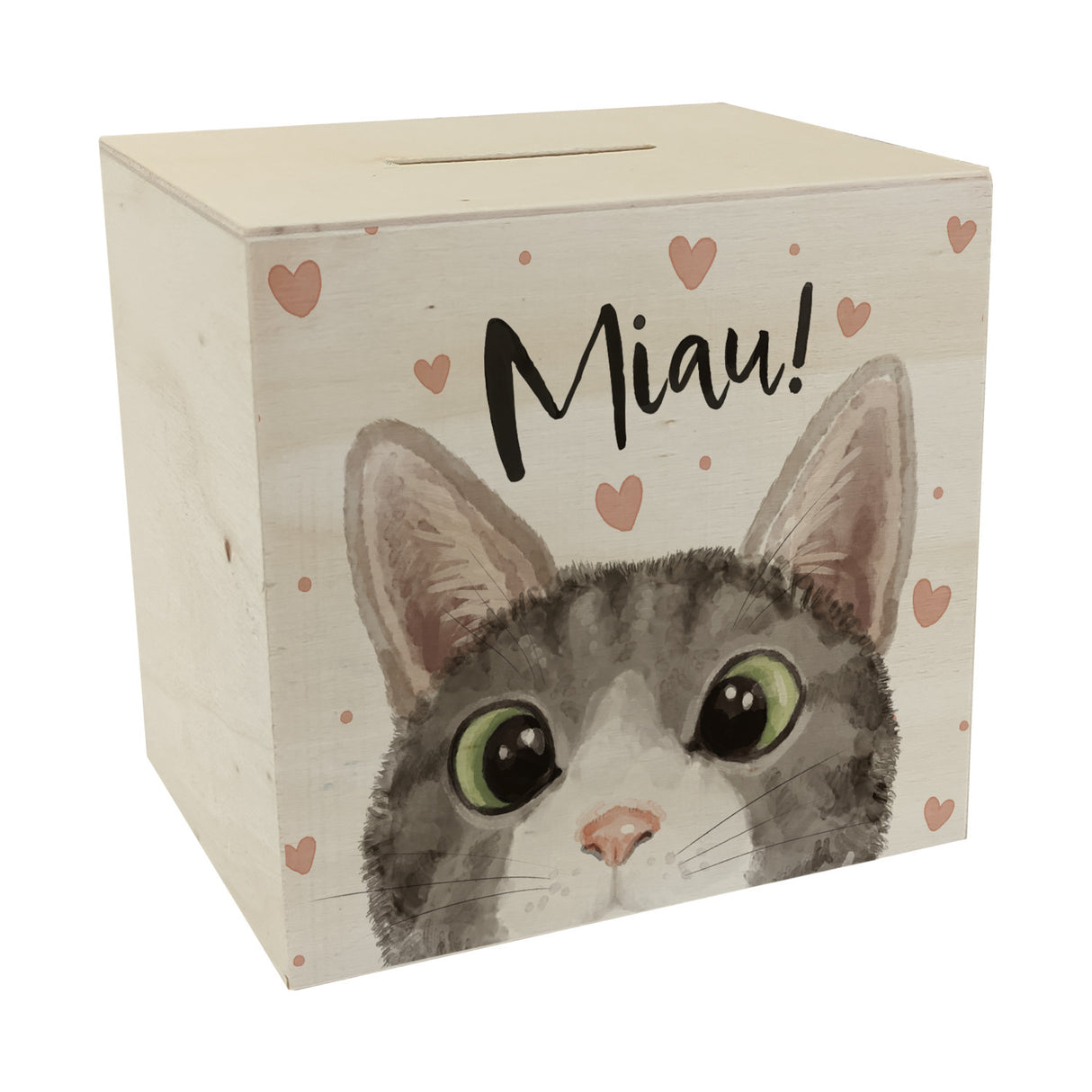 Miau Katze Spardose