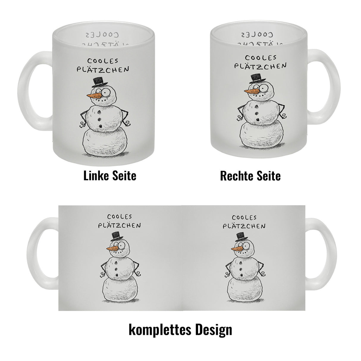 Weihnachtsmann am Naschen Kaffeebecher mit Spruch Erwischt