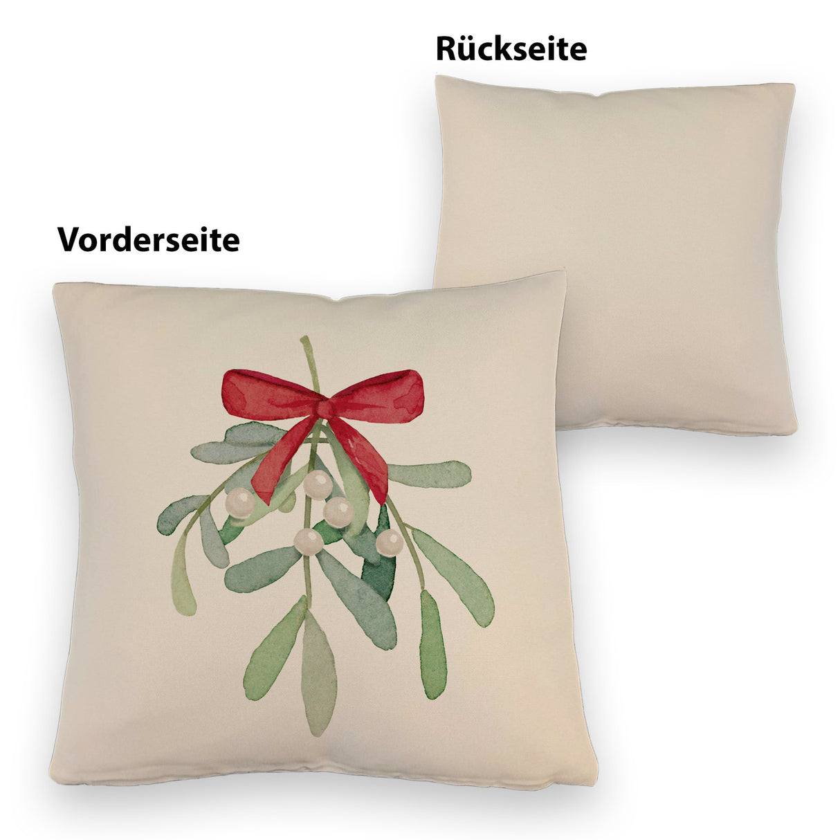 Mistelzweig Kissen