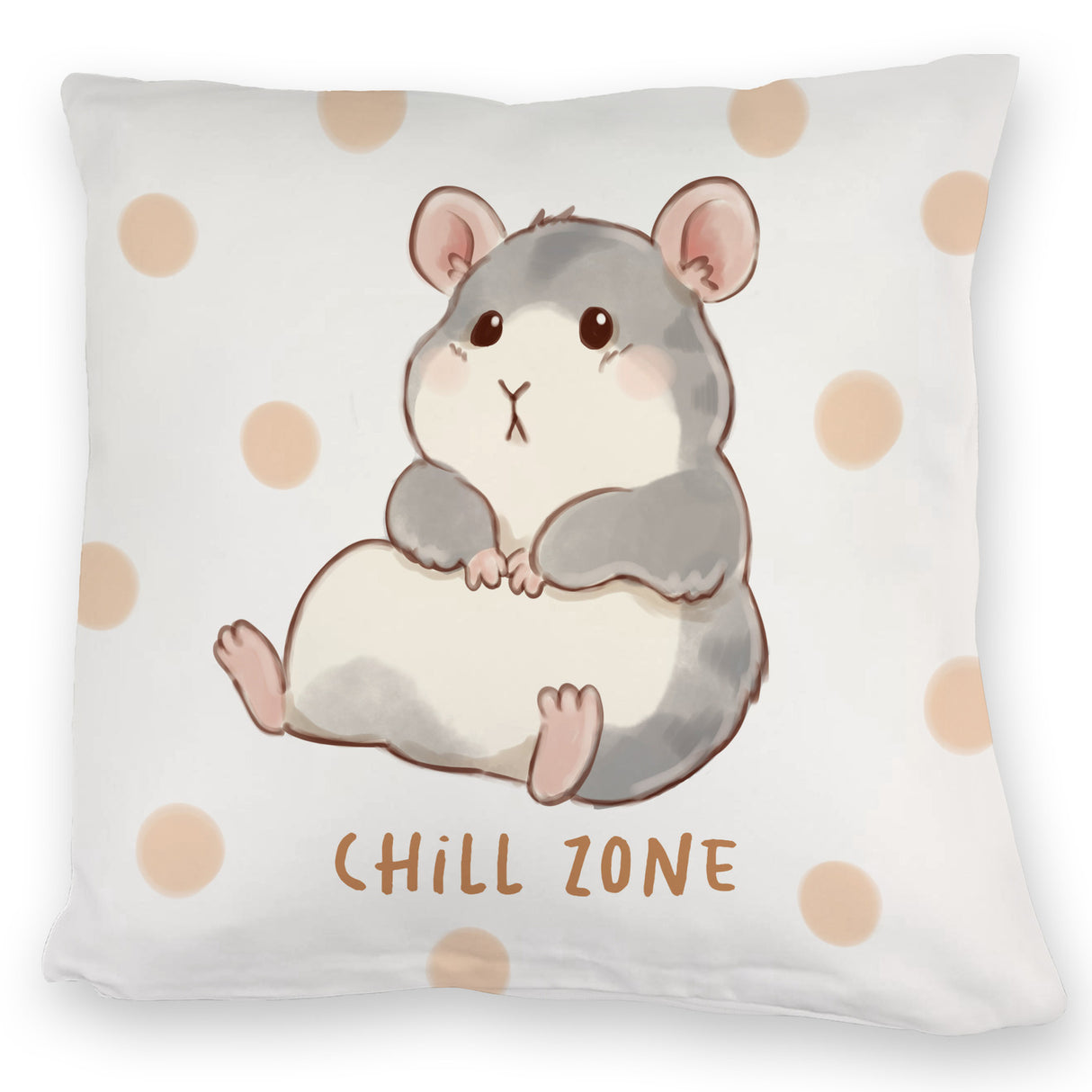 Hamster Kissen mit Spruch Chill Zone