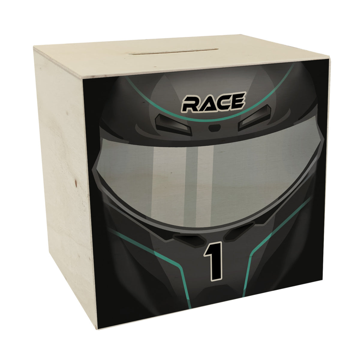 Motorsport-Helm Spardose