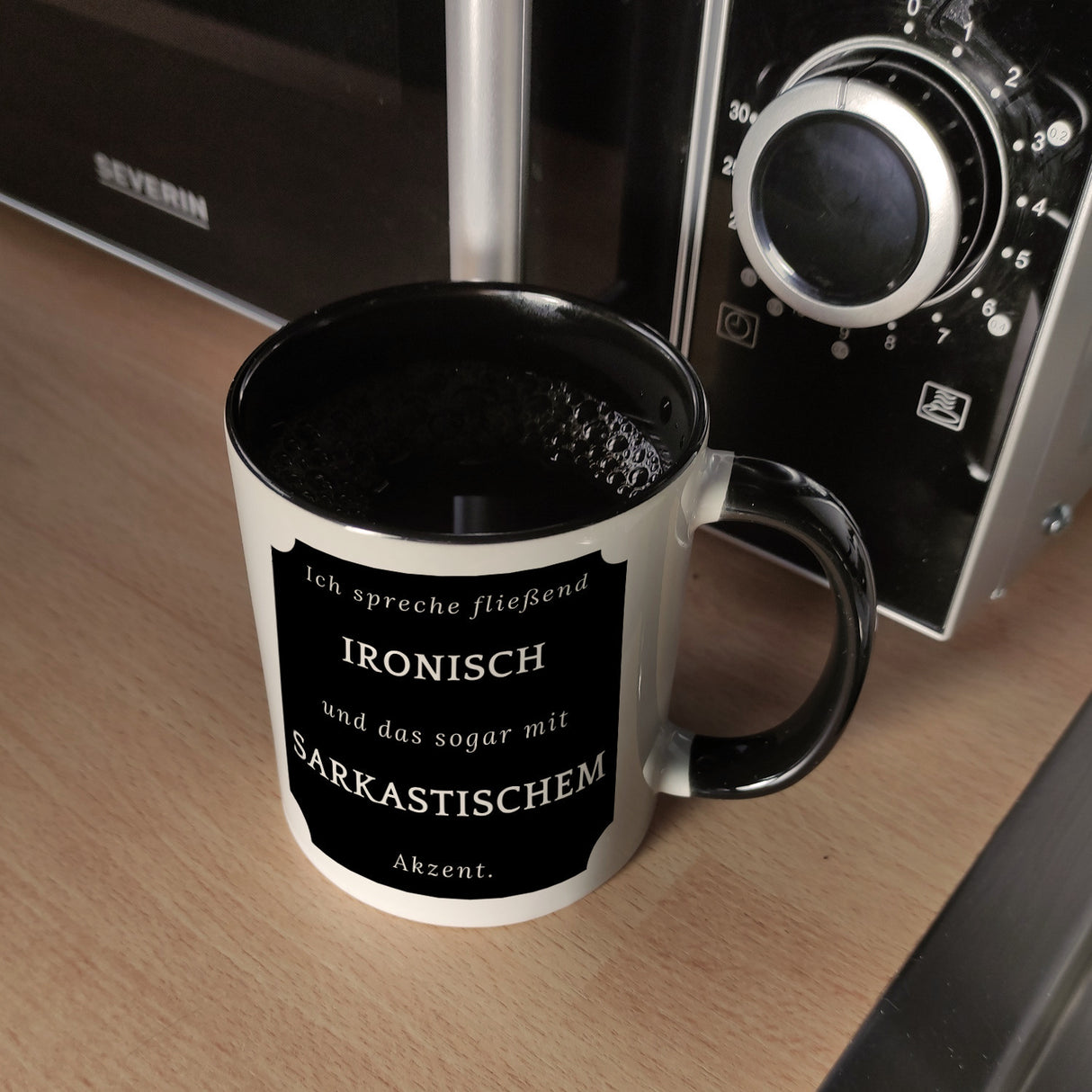 Ich spreche fließend Ironisch Kaffeebecher mit Spruch