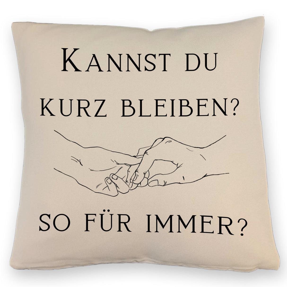 Für immer Kissen mit Spruch