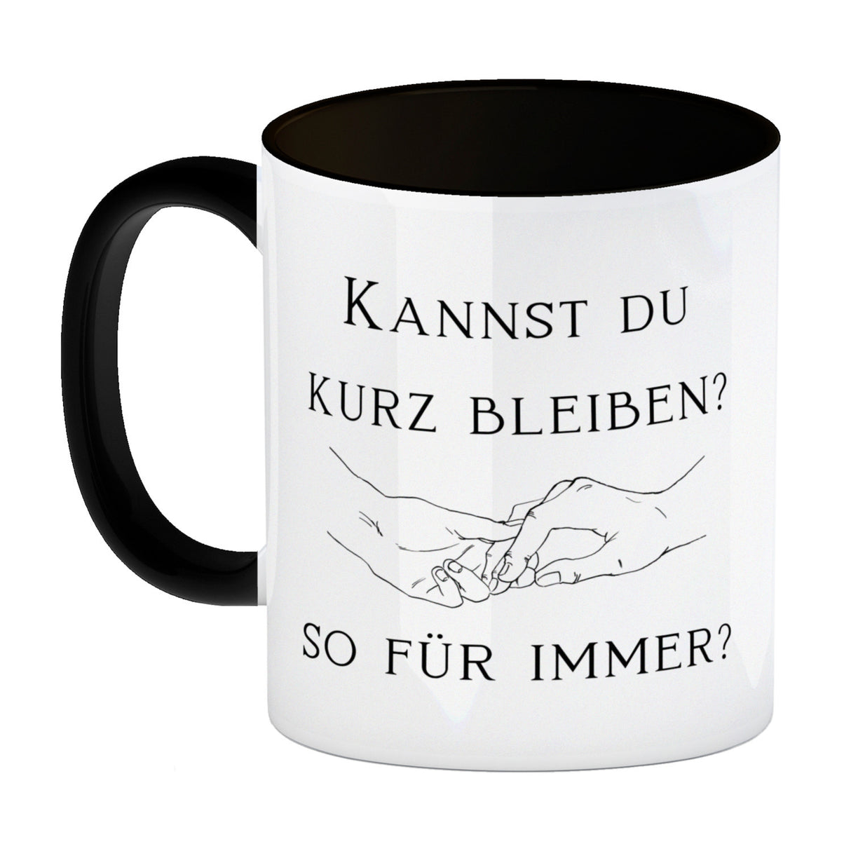 Für immer Kaffeebecher mit Spruch