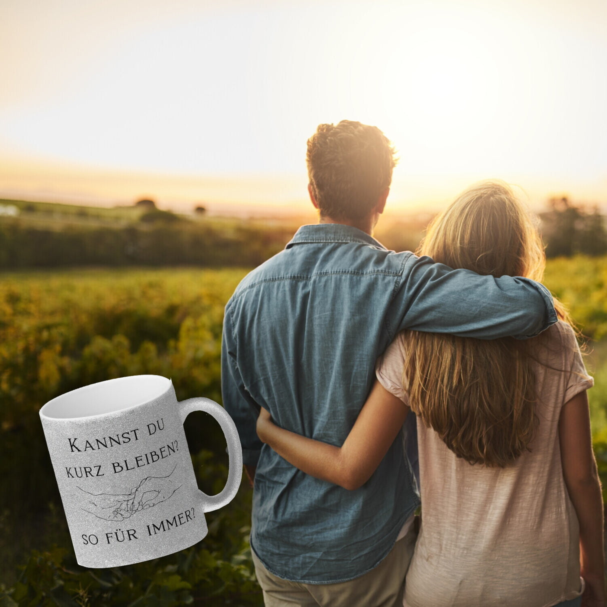Für immer Kaffeebecher mit Spruch
