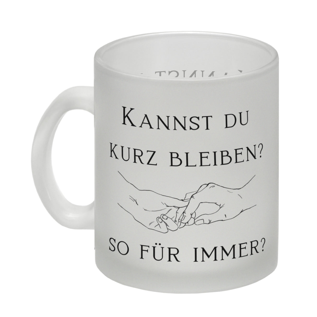 Für immer Kaffeebecher mit Spruch
