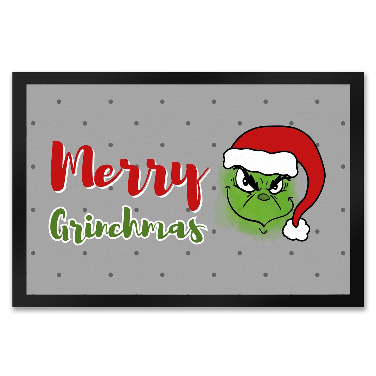 Merry Grinchmas Weihnachtsmuffel Fußmatte in 35x50 cm