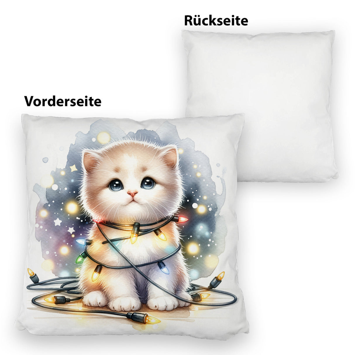 Kuschel Kätzchen Kissen
