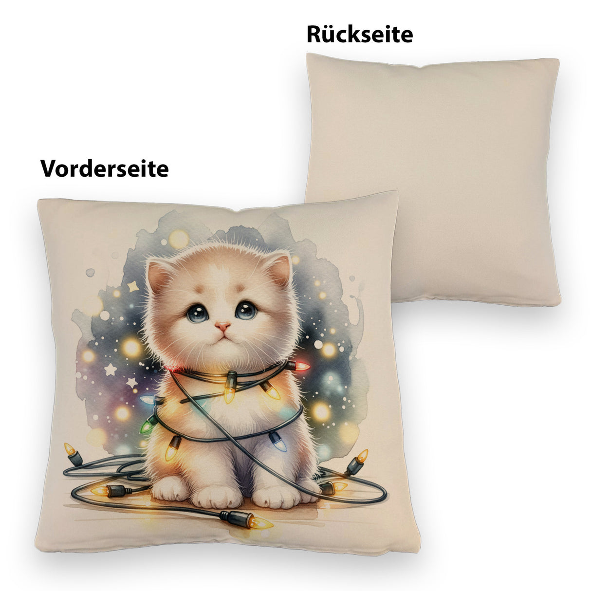 Kuschel Kätzchen Kissen