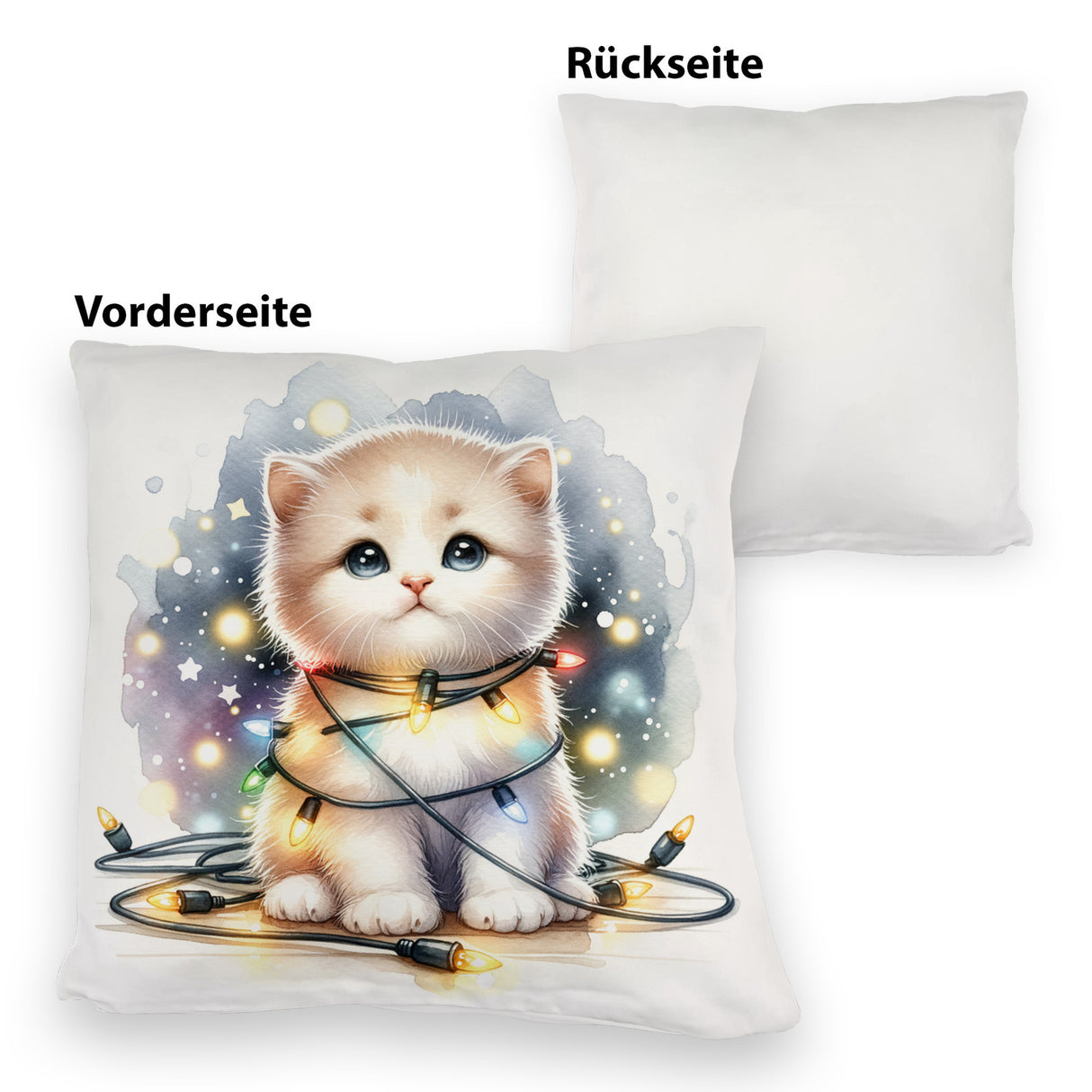 Kuschel Kätzchen Kissen