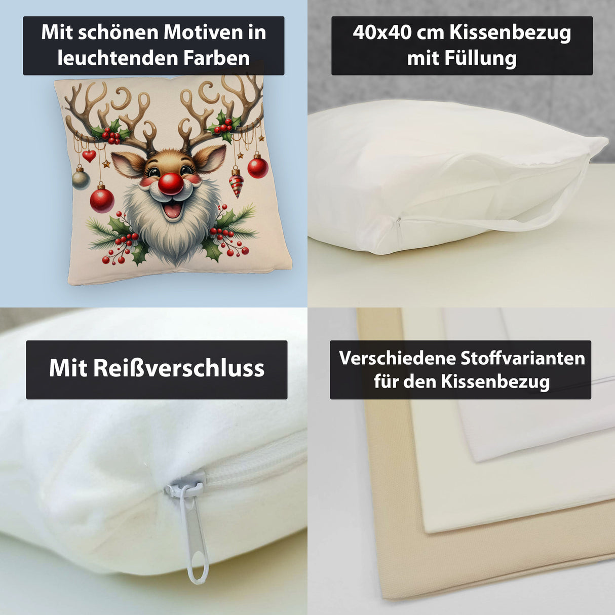 Rentier Kissen