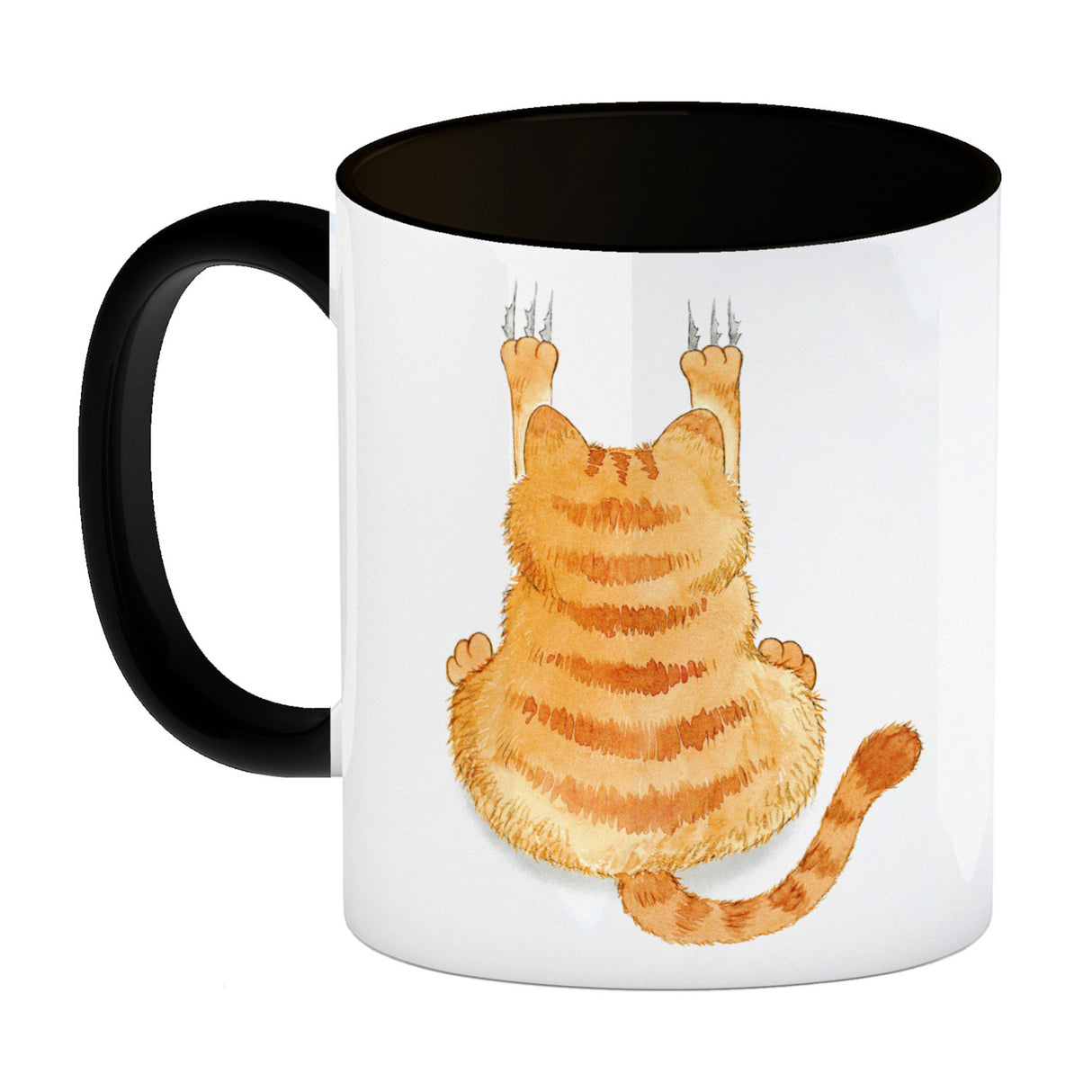Aggressiver Kater Kaffeebecher
