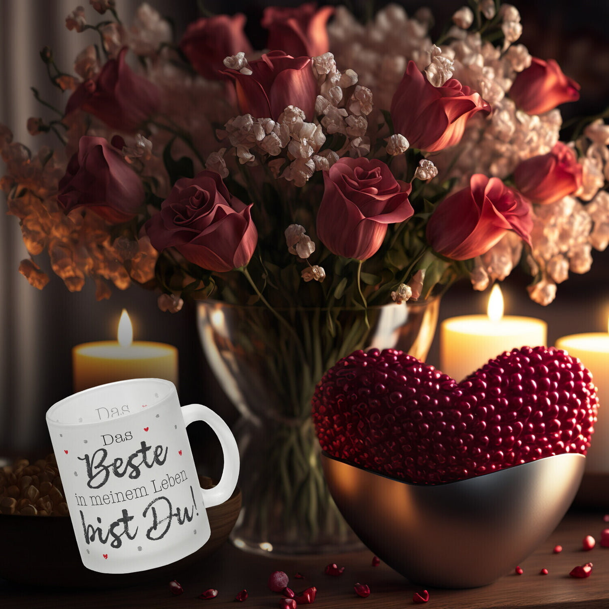 Das Beste in meinem Leben bist Du! Kaffeebecher
