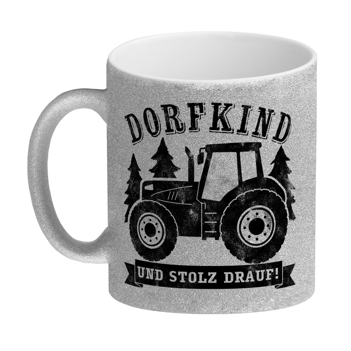 Dorfkind und stolz drauf Trecker Kaffeebecher