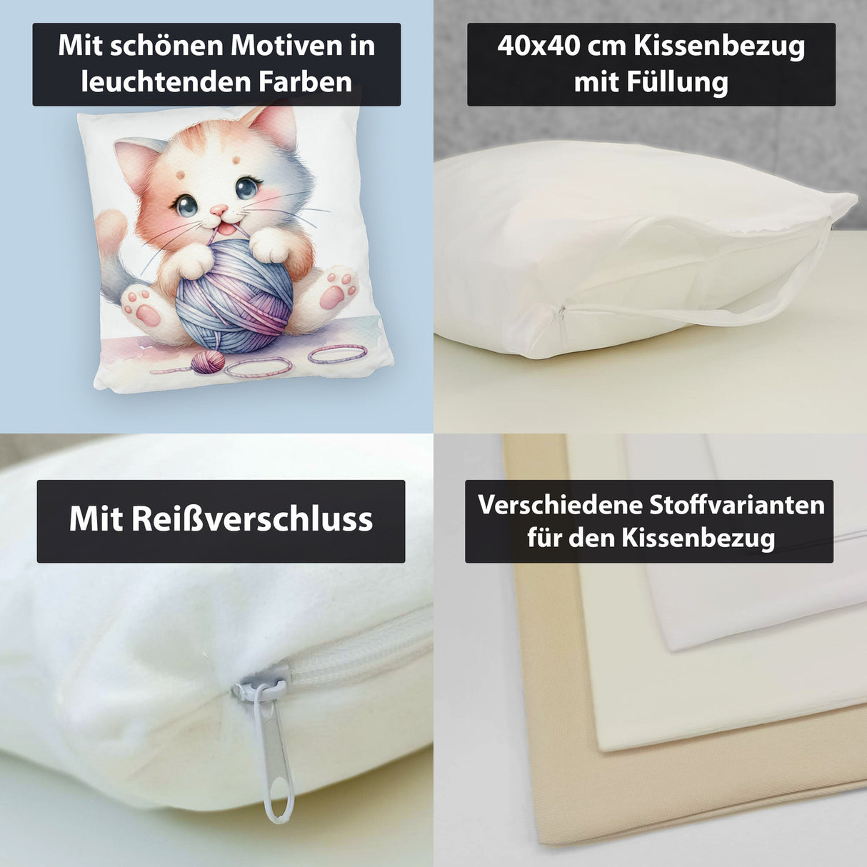 KatzenKissen Kissen