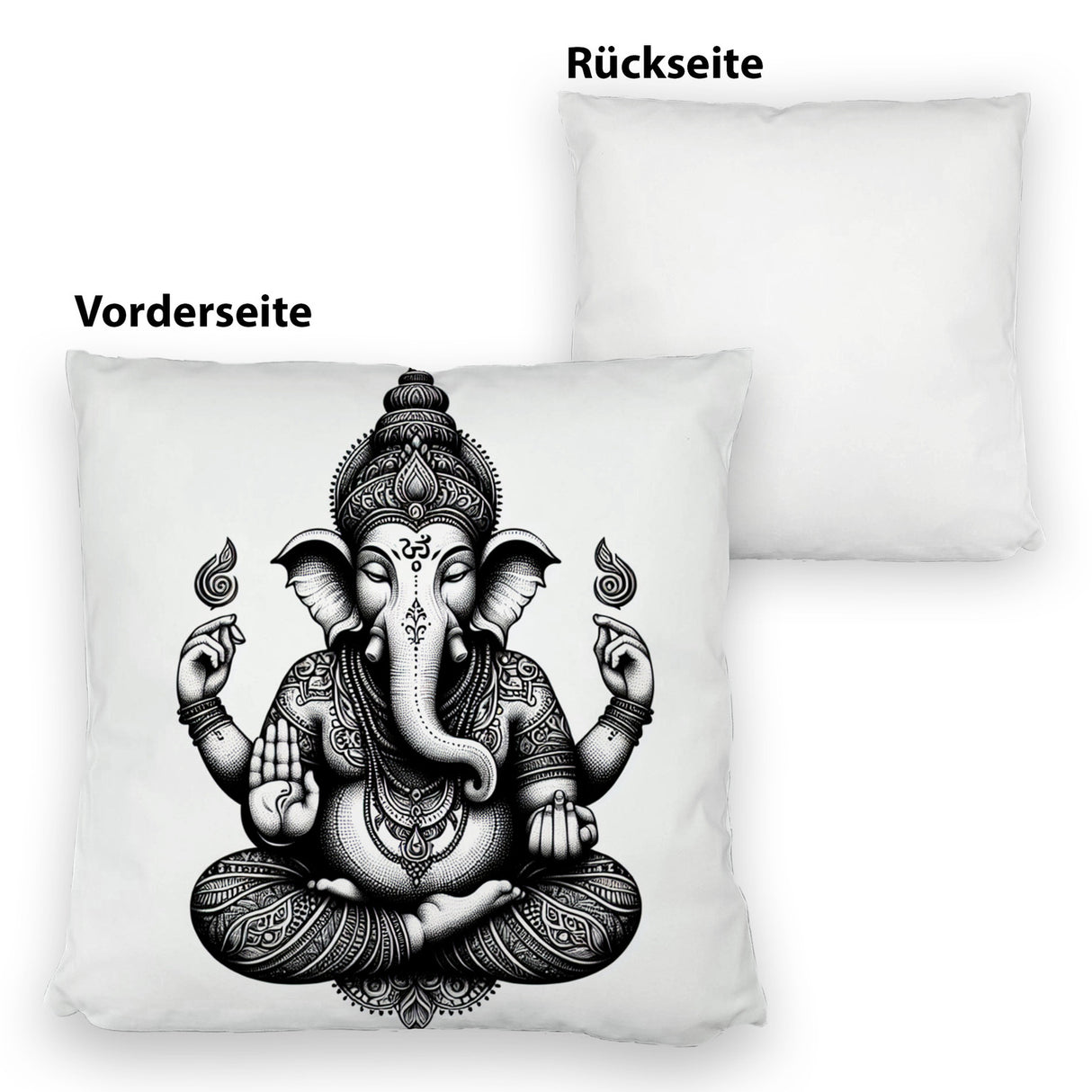 Ganesha Figur Deko Kissen