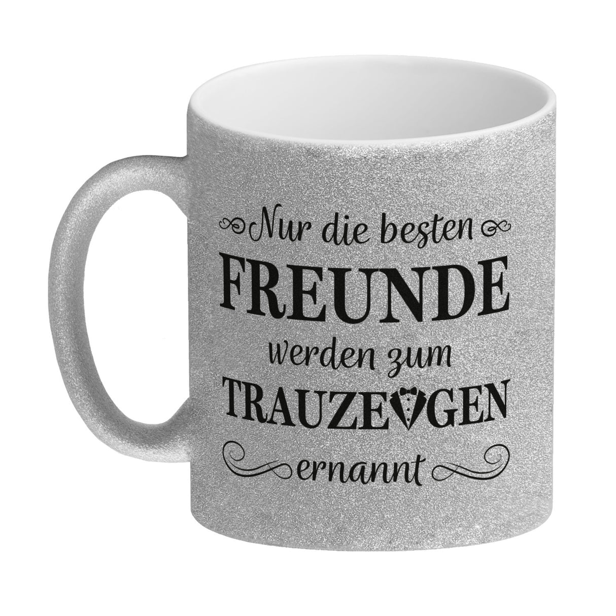 Nur die besten Freunde werden Trauzeuge Kaffeebecher