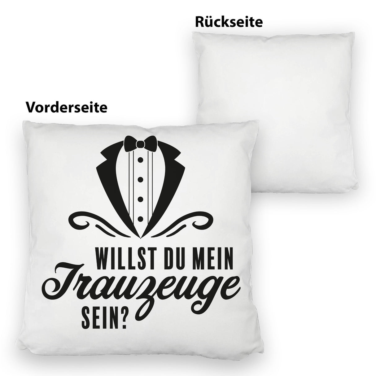 Willst du mein Trauzeuge sein Kissen