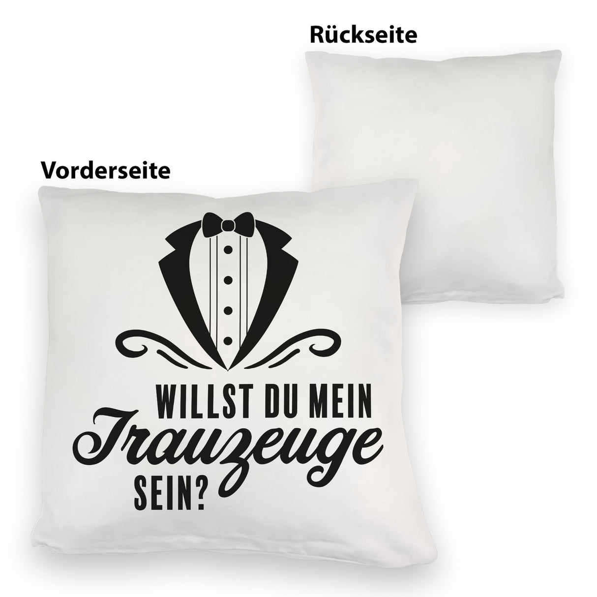 Willst du mein Trauzeuge sein Kissen