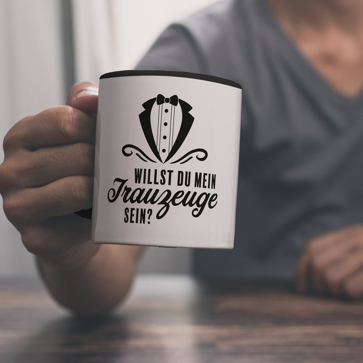 Willst du mein Trauzeuge sein Kaffeebecher