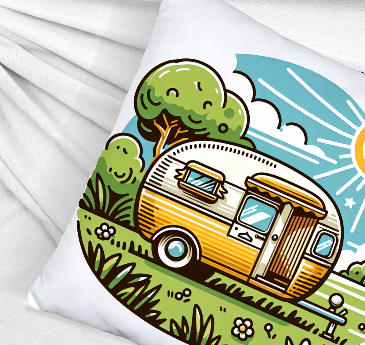 Campingmobil Wohnwagen Kissen