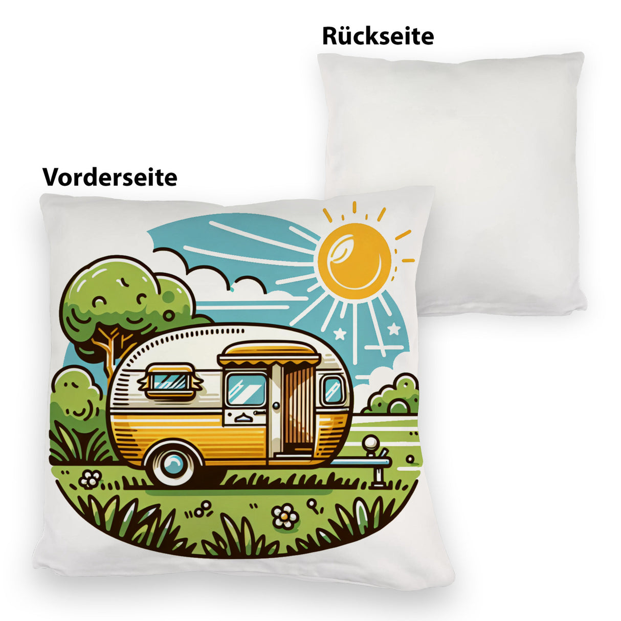Campingmobil Wohnwagen Kissen